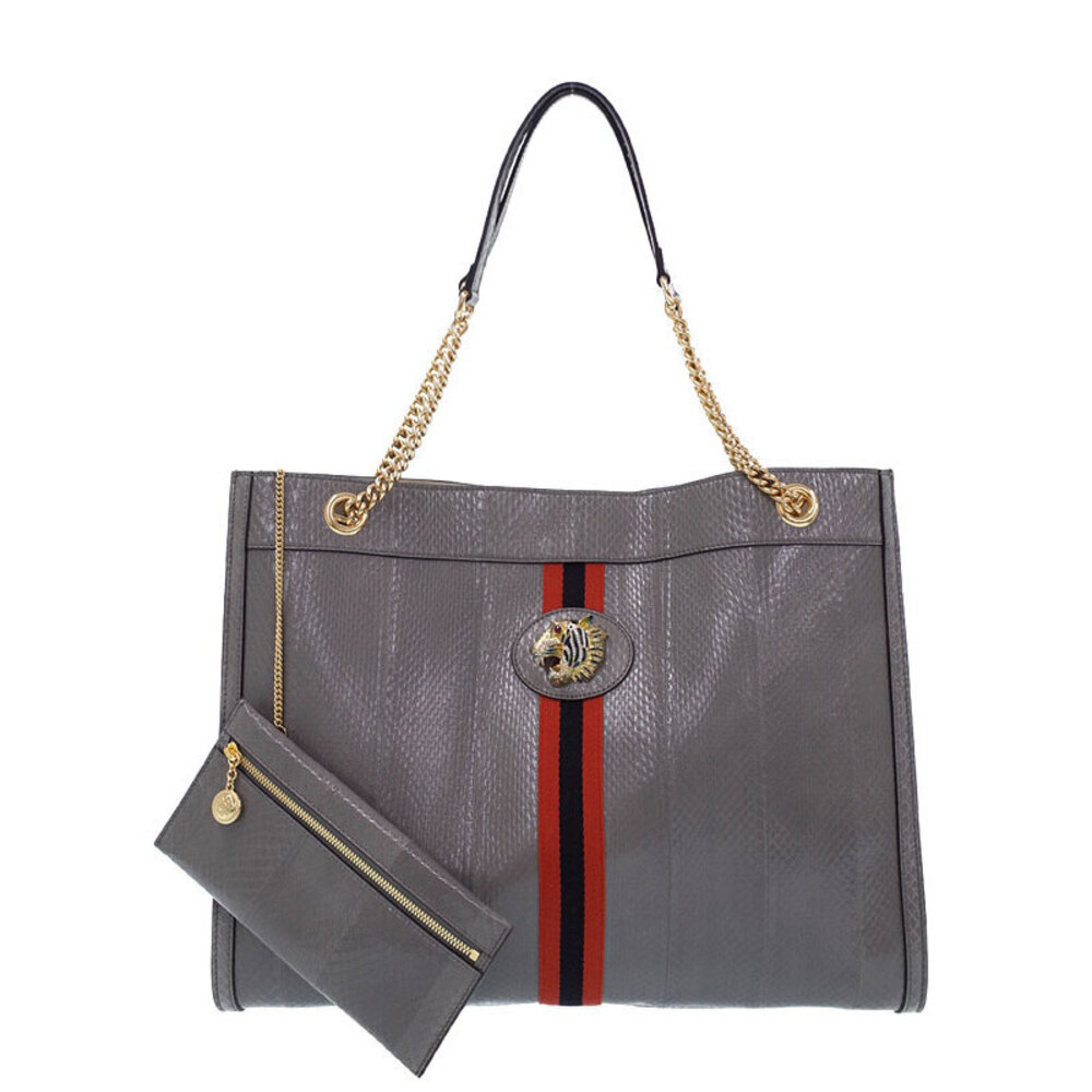 GUCCI Tiger Head Raja Tote Bag
